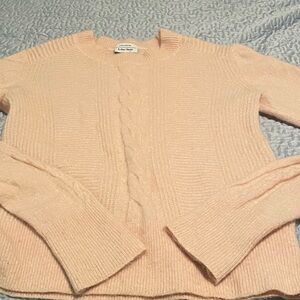 & Other Stories Blush/peach wool Knit Top